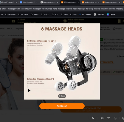 Heated Neck Massager