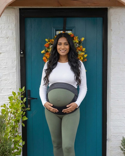 SoftHold™ The ORIGINAL Maternity Support Belt for Pregnant Women (Black)