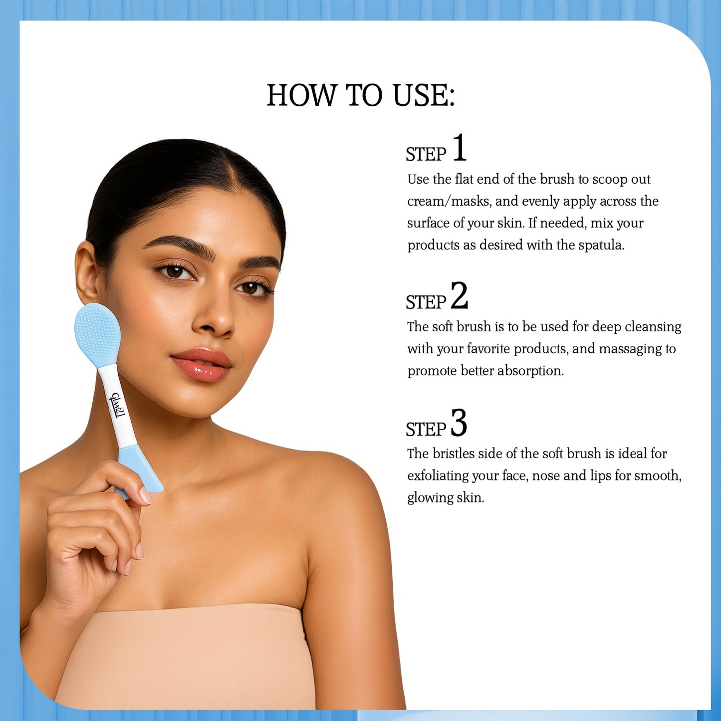 Multipurpose Silicone Brush For Face Scubber (Buy 1 Get 1)