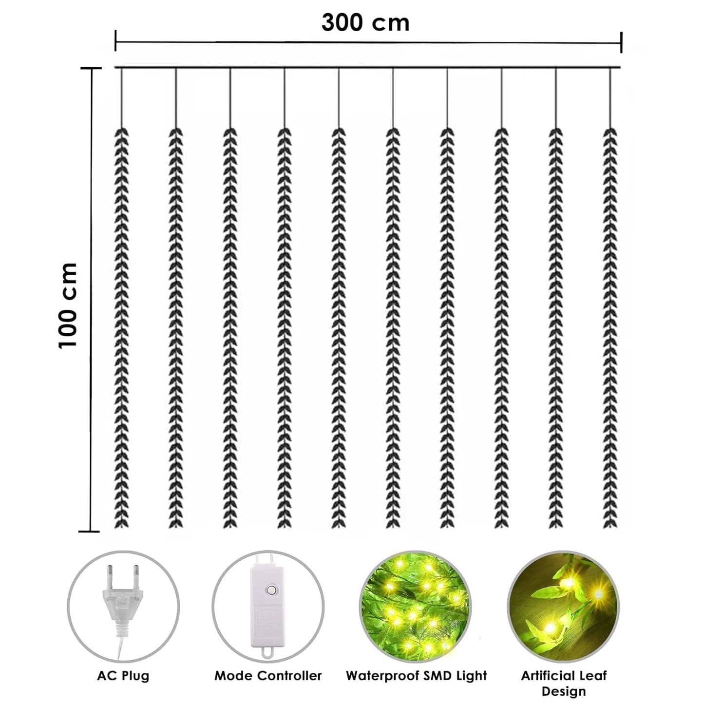LED Leaf Lights