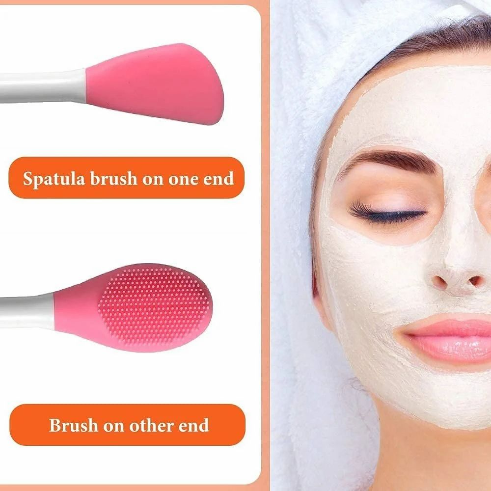 Multipurpose Silicone Brush For Face Scubber (Buy 1 Get 1)