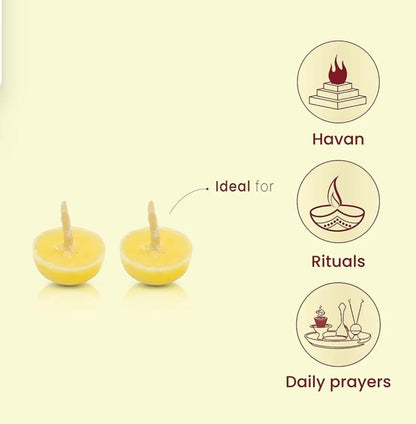 Pure Ghee Diya (Pack of 100)