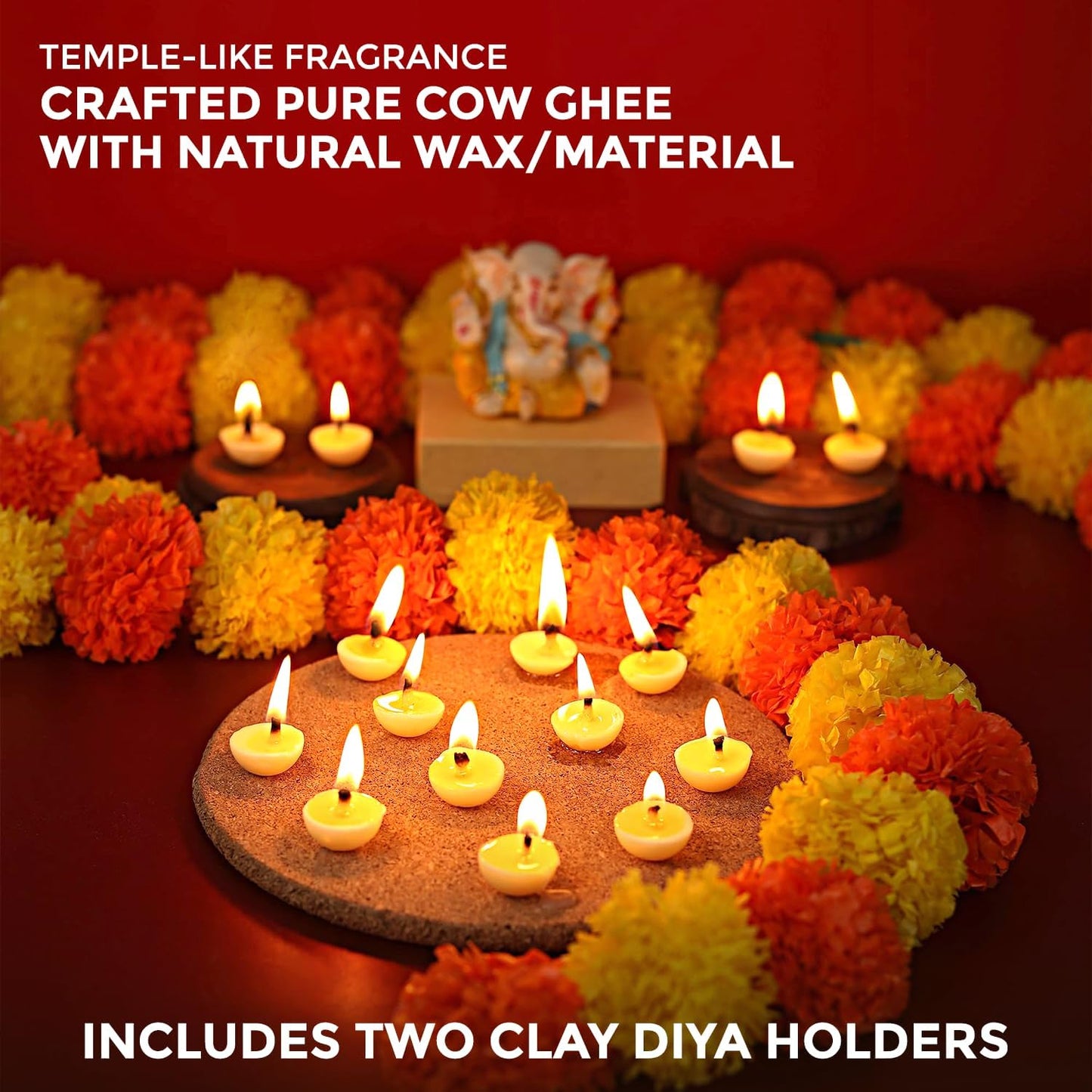 Pure Ghee Diya (Pack of 100)